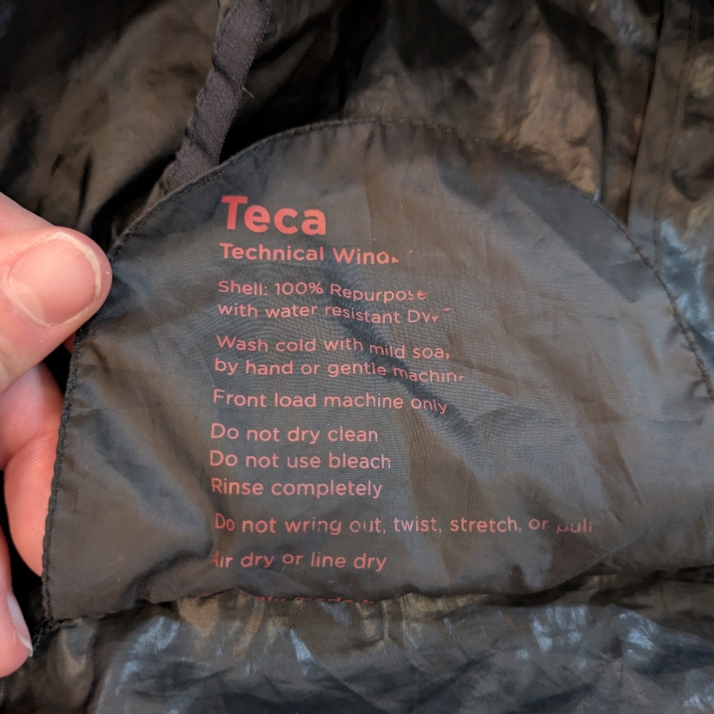 Cotopaxi Women's Teca Technical Full Zip Windbreaker Jacket Red Black Gray Sz XS - Picture 6 of 11
